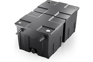 SunSun CBF-350B Bio Filtro estanques hasta 60000L Filtro en línea jardín Plantas Limpieza Estanque