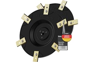 BEOS® Premium robot koszący tuning – kompatybilny z Mammotion LUBA 1 AWD i LUBA 2 AWD (do roku modelowego 2024) – tarcza tnąca do 6 noży, dwie tarcze obrotowe wzmocnione włóknem szklanym