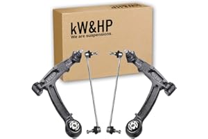 2PARTS KIT 4PZ COPPIA BRACCI BRACCETTI RINFORZATI E BIELLETTE ASSALE ANTERIORE COMPATIBILE CON PANDA 169 (KW0112216)