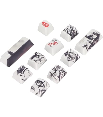 Lot De 30 Touches Clavier Mécanique LOL - Profil OEM, Matériau PBT, Gravure Laser (Personnages Et Compétences)