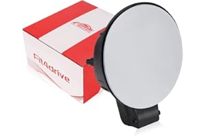 Fit4drive 6R0809857 Tank Fuel Filler Lid Cover Flap Cap,Fuel Tank CapsDoor Lid Cover Flap for VW Polo Mk5 6C 6R 2011-2019