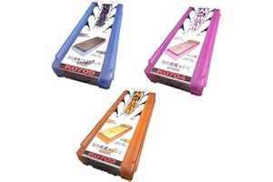 SHAPTON Ha No Kuromaku Keramik-Schleifstein (D-Set) grobe Körnung (#320) + mittlere Körnung (#1000) + feine Körnung (#5000)