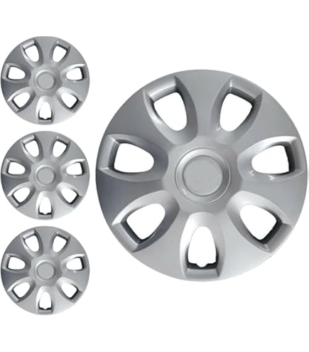 Kit 4 Copricerchi Cromati Per OPEL VIVARO/MOVANO - Adattabili 16 Pollici | Montaggio Facile Con Anello Metallico - Foto 2