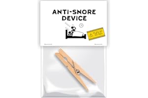 JOKEZEN Funny Joke Gifts- Funny Christmas Secret Santa Gifts- Unique Gag Gifts- Rude Hilarious Joke Presents for Men & Women - Novelty Gifts for Birthday, Great for Stocking Filler (Anti-Snore Device)- Easter