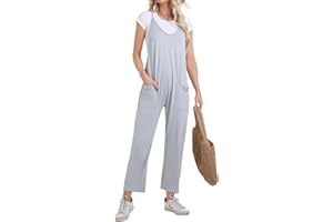 Migcaput Salopette Da Donna Casual Pantaloni Baggy Oversize Allentata Con Zip Salopette Pantaloni Tuta Da Donna Pantaloni Per Donna Con Tasche