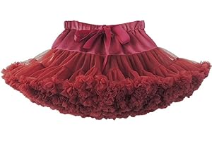 Odziezet Baby Girls Fluffy Pettiskirt Tutu Kids Ballet Party Dance Skirt Princess Tulle Bubble Skirt for Girls (0-10 Years)