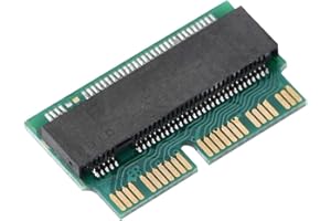 Bindpo Scheda Adattatore, da SSD a M.2 NGFF Convert Adapter Interface Card 2013 2014 2015, per M.2 NGFF PCIe x4 AHCI SSD, per MacBook Air/per PRO