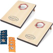 Ensemble de jeu de cornhole pour extérieur | Set de lancement portable | avec rangement et sac, Cornhole pour , pour extérieur, jardin, pelouse