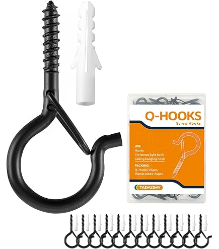 Centurion Steel Screw Hooks - Zinc Plated - 80mm X 5mm - View #2