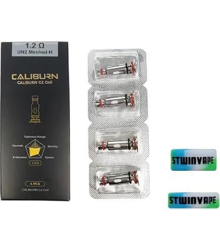 VOPOO for UWELL Caliburn G Coils 0.8ohm Caliburn G2 G Coil Koko Prime GK2  Pack of 4 : Amazon.co.uk: Health & Personal Care