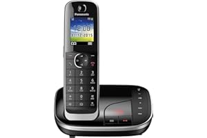 Panasonic KX-TGJ320GB avec répondeur (version allemande!) noir [Version Allemande]
