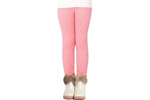 Adorel Leggins Térmicos Pantalón Forros Algodón para Niñas