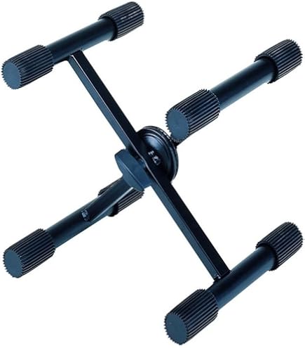 Supporto Parete/Soffitto K&amp;M 24185 Per Altoparlanti - Portata 10kg, Rotazione 360&deg;, Inclinazione 90&deg;, Nero