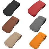 Microcase Universal Suni Deri Oto G&uuml;neş G&ouml;zl&uuml;k Tutucu Askılık Mıknatıslı - AL5240 (GRİ)