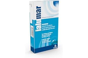 Ialumar, Soluzione Isotonica Sterile con Acqua di Mare e Acido Ialuronico per l’Igiene Nasale di Neonati, Bambini e Adulti, 20 Flaconcini Monodose da 5ml