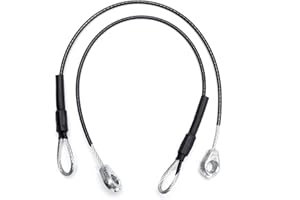 LISNHLIN M159508 Tailgate Equipment Cable 2PCs, Tailgate Cables Compatible with John Deere Gator Utility Vehicle M TE TH TX XUV HPX615E XUV865R XUV855M XUV835E HPX615E