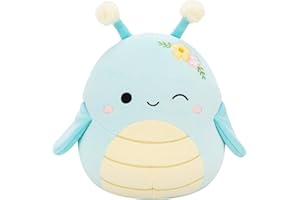 Squishmallows Original 7.5-Inch Giles the Winking Blue Grasshopper