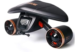 sublue WhiteShark Mix - Patinete subacuático con Motores duales, Compatible con cámara de acción, Deportes acuáticos, Buceo para niños y Adultos