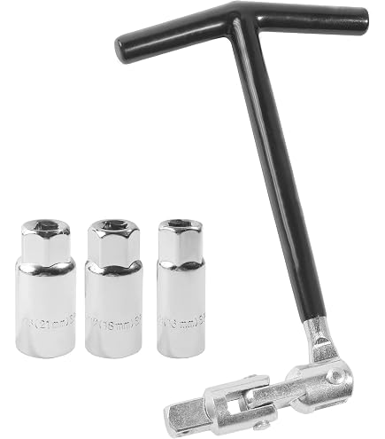 Clé à Bougie D’allumage Avec Carré Vidange Femelle – Greenstar 12664, 19x21 Mm, Pour Mécanique Auto