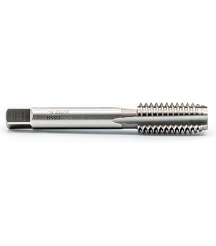 Taraud M9,5 X 1 Droit Acier Rapide – Pour Filetage Trous Traversants, Acier, Fonte, Aluminium