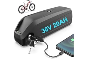 HXRFOAK (UK Warehouse) Hailong Ebike Battery 36V 20AH LG-cell with BMS and Charger for 36V 500W 250W Ba-fang Motor and Ebike Conversion Kit