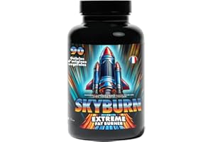 TN TEAM NUTRITION SKYBURN Extrême Brûleur de Graisse Puissant | Perte de Poids Rapide & Efficace | Coupe-Faim Naturel Ultra Fort | Brûle Graisse Ventre Plat | Métabolisme Boosté | Détox, Énergie & Sèche | Homme & Femme