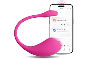 LOVENSE Lush 2 Bluetooth Huevo Vibrador con Control Remoto App, Vibrador de Bala Erótica para Mujeres y Parejas, Patrones de Vibración Personalizados Ilimitados