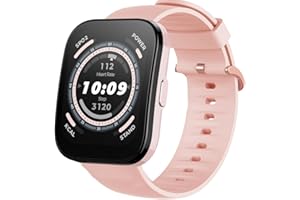 Blueshaweu Cinturino Compatibile per Amazfit Bip 5 Smartwatch 1,91", Cinturino di ricambio in silicone per Amazfit Bip 5 Smartwatch