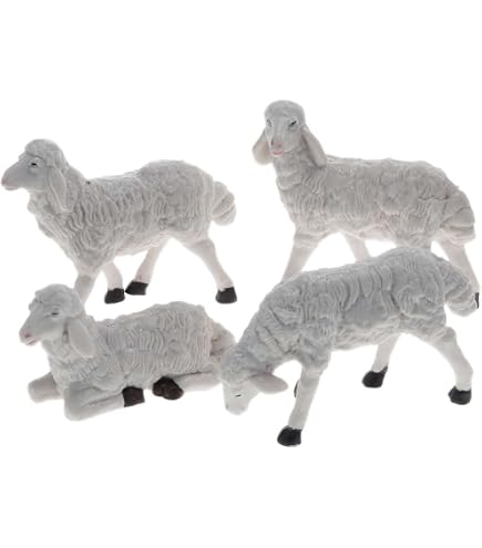 Holyart Caprette assortire conf 3 pz. presepe Fontanini 19 cm