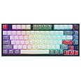 SKYLOONG GK75 Compact Programmable Gaming Keyboard,TKL 75% Layout,RGB Wired Hot Swappable Mechanical Keyboard,with Knob,Double Shot PBT Keycaps,Compatible Windows/MAC