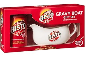 RR-53 Bisto Gravy Boat Gift Set Give the gift of gravy to a loved one at Christmas with this fabulous Bisto Gravy Boat Gift Set 170g