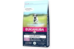 EUKANUBA Pies Bez Zbóż Szczeniak & Junior Duże Rasy Bogate w Ryby 3kg