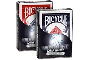 SOLOMAGIA Bicycle Cheek to Cheek - Red - Tours et Magie Magique