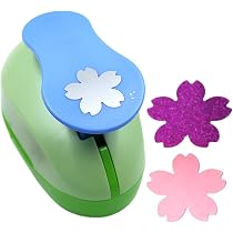 Machine à Embosser Manuelle Pour Enfants - DIY Scrapbooking - Forme Fleur De Cerisier - Création Papier Et Puzzles - 2