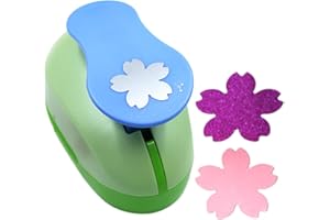 KLOP256 Stanzer, Blütenform Stanzer, Kirschblüten Papierstanzer, DIY Scrapbook 48mm Papierstanzer