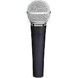 Shure SM58-LC Microfono dinamico per voce con pattern polare a cardioide per l'uso professionale in applicazioni vocali dal v