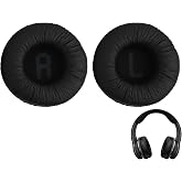 JBL Tune T500BT, T450BT, 510BT, E40BT Kulaklıkları i&ccedil;in Yedek Kulaklık Yastıkları, 70 mm Hafızalı K&ouml;p&uuml;k Kulak Yastıkları, Sun