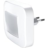 LEDVANCE LED gece lambası, i&ccedil; mekan uygulamaları i&ccedil;in lamba, g&uuml;nd&uuml;z gece sens&ouml;r&uuml;, sıcak beyaz, 65,0 mm x 84,0 mm x 73,0 mm, L