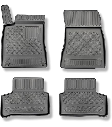 FROGUM ProLine Tappetini Auto 3D Per Mercedes Classe A W176, Classe B W246, GLA X156 – TPE, Bordi Alti