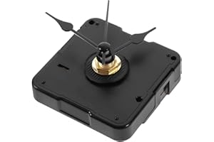 AUTSUPPL 1 Ensemble Silencieux Petite Horloge Murale Aiguilles D'Horloge Mécanisme D'Horloge Arbre Long Mécanisme D'Horloge Kit D'Horloge À Piles Pièces D'Horloge Horloge À Piles