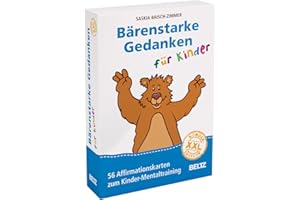 Bärenstarke Gedanken für Kinder XXL-Sonderedition: 56 Affirmationskarten zum Kinder-Mentaltraining (Kartensets für die pädagogische Praxis)