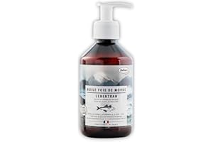 bubimex - Huile de Foie de Morue 250 ML - Riche en Oméga 3 et 6, Vitamines A, D3 et E – Pelage Brillant, Peau Saine - Complément Alimentaire pour Chien et Chat