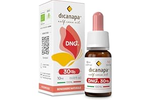 DICANAPA DNG Olio 30% Made in Italy – 3000 mg 10 ml - Prodotto da Agricoltura Biologica Certificata 100% Oil Naturale e Vegetale