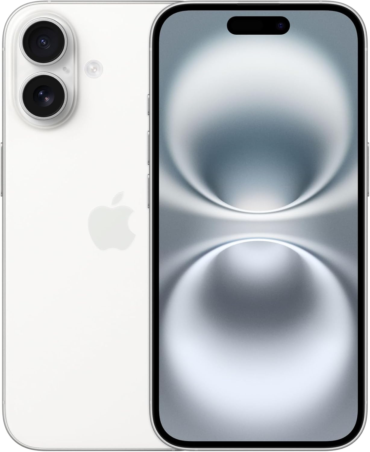Apple iPhone 16 de 128 GB: Smartphone 5G con Control de Cámara, Chip A18 y un subidón en autonomía. Compatible con los AirPods; Blanco