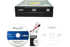 VINPOWER DIGITAL Digital LG HLDS WH16NS58DUP 16X Blu-ray BDXL DVD CD Internal Burner Drive Bundle with Free 25GB BD-R + SATA Cable + Mounting Screws