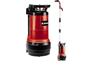 Einhell Pompe collecteur d'eau de pluie GE-PP 5555 RB-A (550W, max. 5500 L/h, max. 20 m, pompe combinée 2en1 - pompe immergée à pression et à pluie)