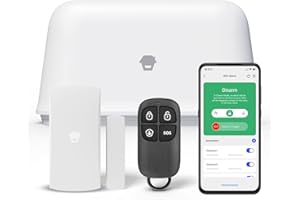 Chuango OV-300 Détecteur de Mouvements - Alarme Maison sans Fil avec Sirène - Ouverture de Porte et Fenêtre - Système de Sécurité Domotique - Hub Intelligent et Capteurs - Smart WiFi Alarme
