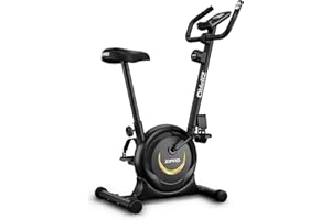 ‎ZIPRO ZIPRO Rower Treningowy z 8 Stopniowym Oporem Magnetycznym, Uchwytem na Telefon, Wyświetlaczem LCD, Regulowanym i Wygodnym Siodełkiem, Lekki Rower Stacjonarny do Treningu Cardio w Domu (One S)
