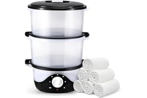 Scalda Salviette Elettrico, Sunowl Scalda Asciugamani, 6L Scalda Salviette Riscaldamento Rapido a 200 F in 10 Minuti per Spa/Viso/Barbiere/Uso Domestico