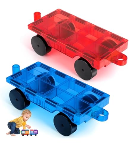 MAGNA-TILES | Magnetspielzeug für kreatives Bauen und Lernen – Kleines Karussell